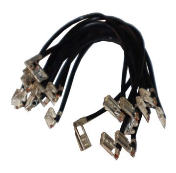 A63006 6 inch Capacitor Jumper 1/4 inch Female