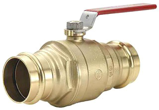 Legend 101-009NL 2-1/2 inch ProPress Ball Valve