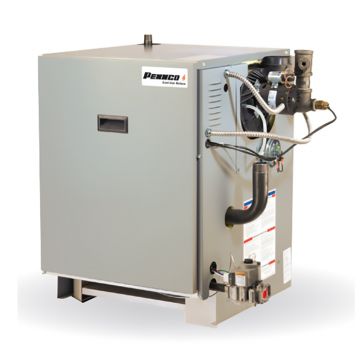 Pennco FSB-7II 225 MBH Induced Draft NG Natural Gas Boiler with Taco Circulator Pump