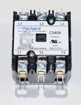 Packard C3S40A 3 Phase 40A 24V Contactor