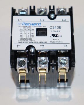 Packard C3S40B 3 Phase 40A 120V Contactor