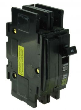 Rheem 425082 Square D Circuit Breaker - 45A 2-Pole QOU245