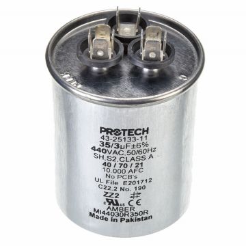 Rheem 43-25133-11 Capacitor - 35/3/440 Dual Round