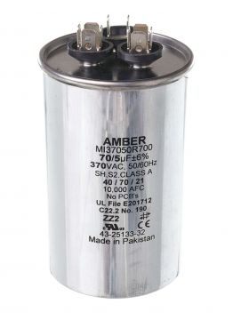 Rheem 43-25133-32 Capacitor - 70/5/370 Dual Round