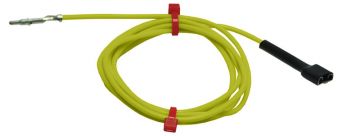 Rheem 45-25323-02 Flame Sensor Wire - 42 inch 1/4 inch Quick Connect to Male Molex Pin