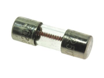 Rheem 46-22863-82-5PK Fuse - 2A Glass Fast Acting - 15 mm/0.177 inch 5 Pack