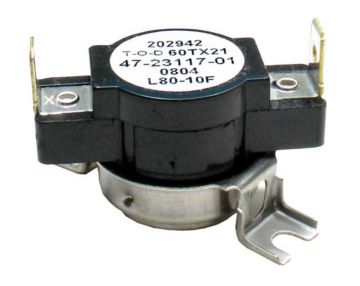 Rheem 47-23117-01 Limit Switch - Auto Reset Gray