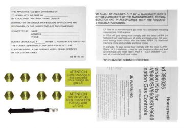 Rheem FP-26 Conversion Kit