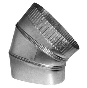 Southwark 1135 5 inch Flat Oval 45 Elbow